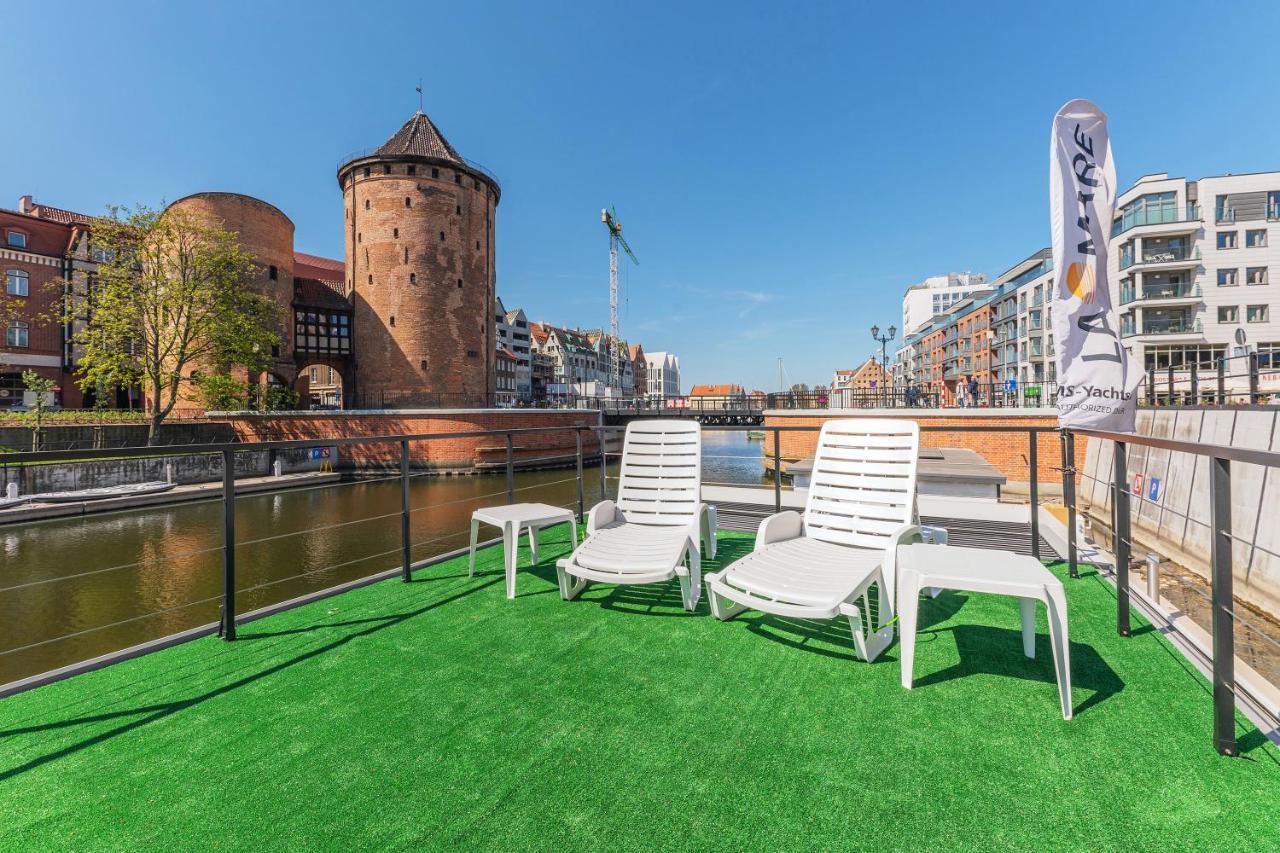 Domy Na Wodzie - La Mare Motlava Houseboats With Sauna By Downtown Apartments Gdańsk Buitenkant foto