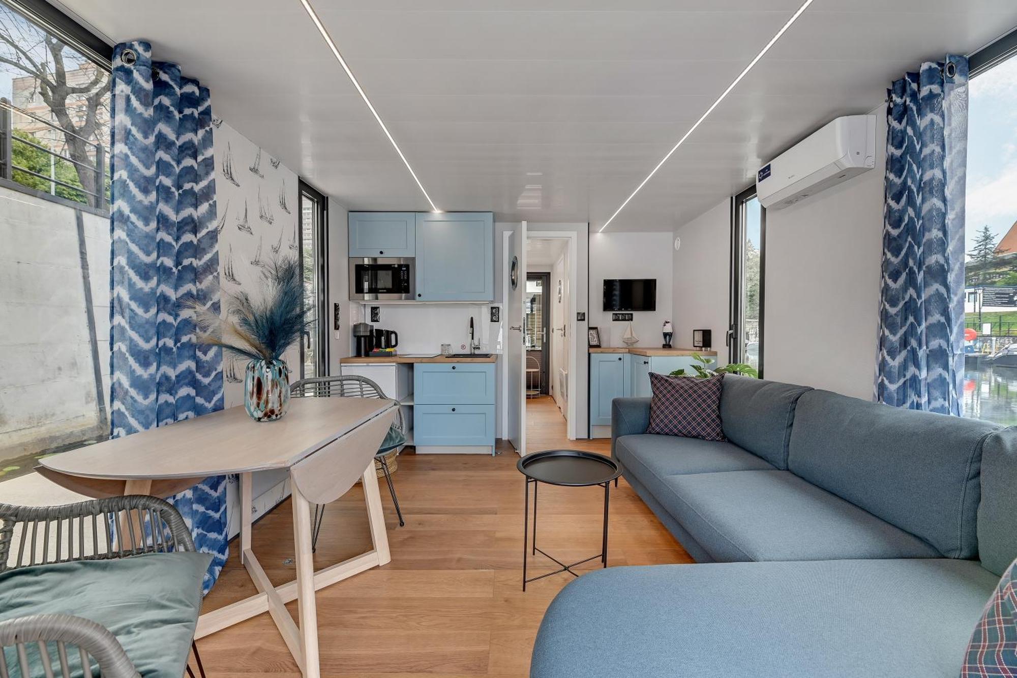 Domy Na Wodzie - La Mare Motlava Houseboats With Sauna By Downtown Apartments Gdańsk Buitenkant foto