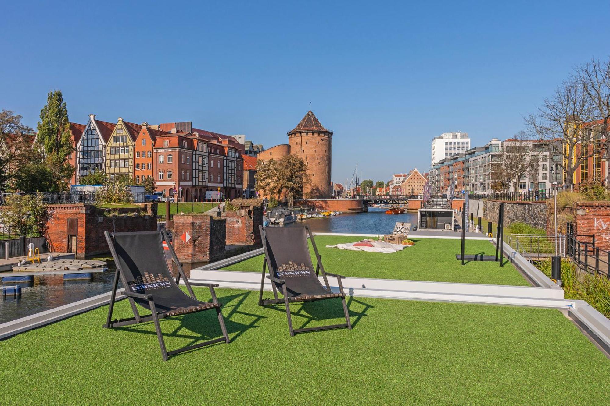 Domy Na Wodzie - La Mare Motlava Houseboats With Sauna By Downtown Apartments Gdańsk Kamer foto