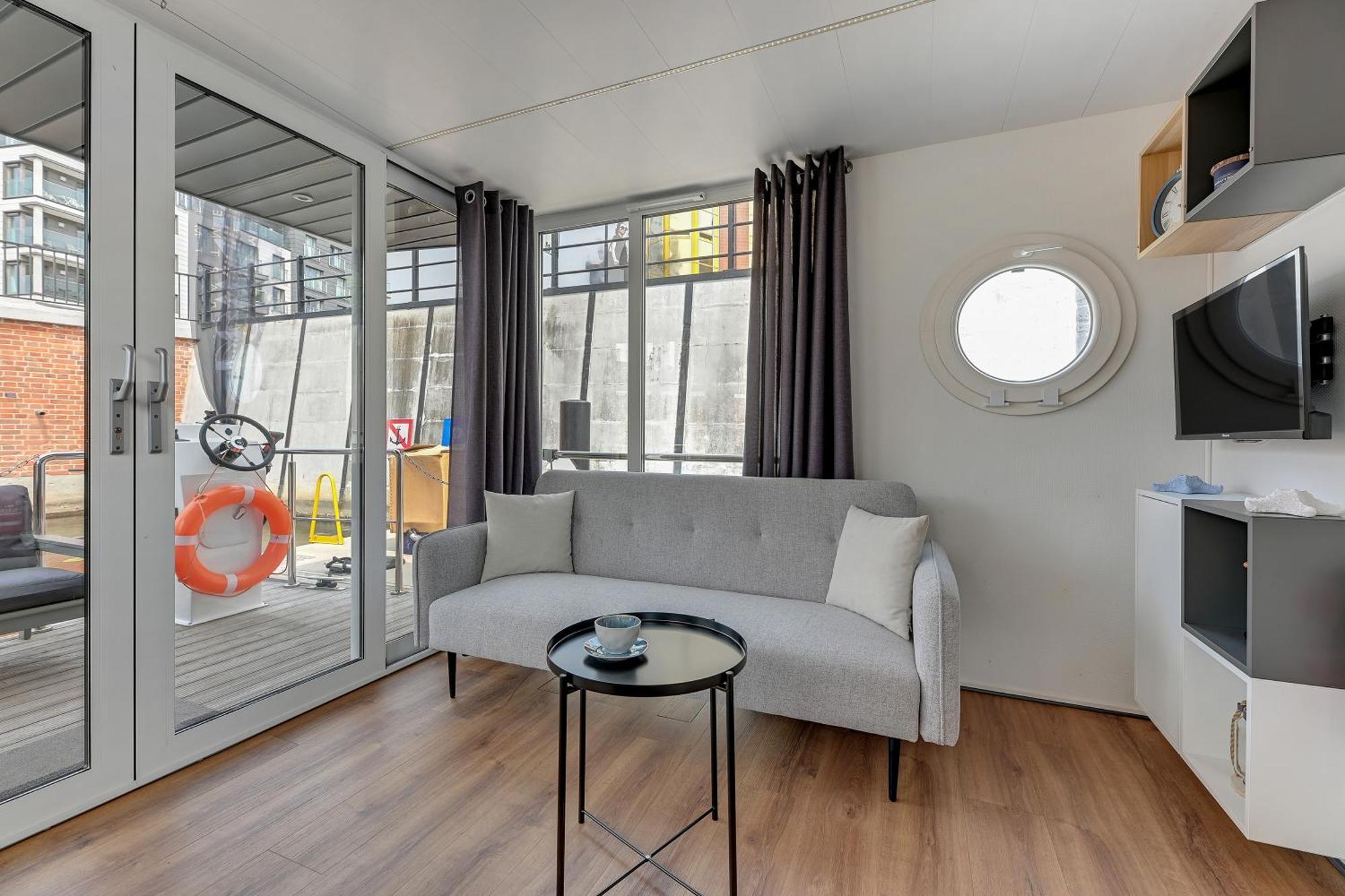 Domy Na Wodzie - La Mare Motlava Houseboats With Sauna By Downtown Apartments Gdańsk Kamer foto